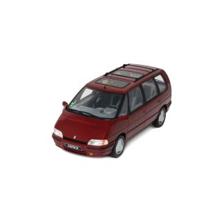 Renault Espace RXE V6 i Rouge Malaga 1991 OttO mobile 1:18 Resinemodell (Türen, Motorhaube... nicht zu öffnen!)